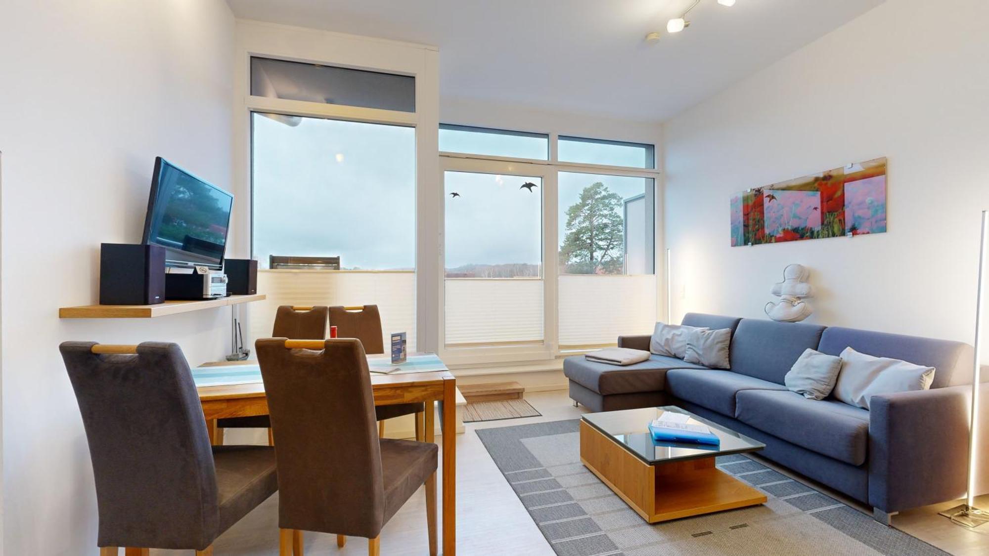 Duenenresort In Binz, Strandnahe Und Moderne Fewos Mit Balkon, Teilweise Mit Meerblick, Appartement *