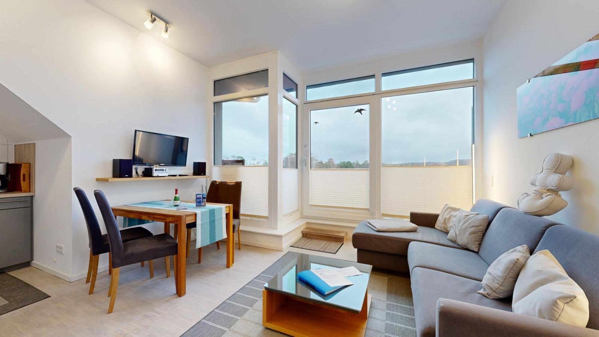 Duenenresort In Binz, Strandnahe Und Moderne Fewos Mit Balkon, Teilweise Mit Meerblick, *